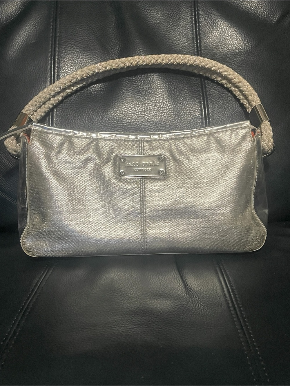 Kate Spade Polanco Parker metallic handbag